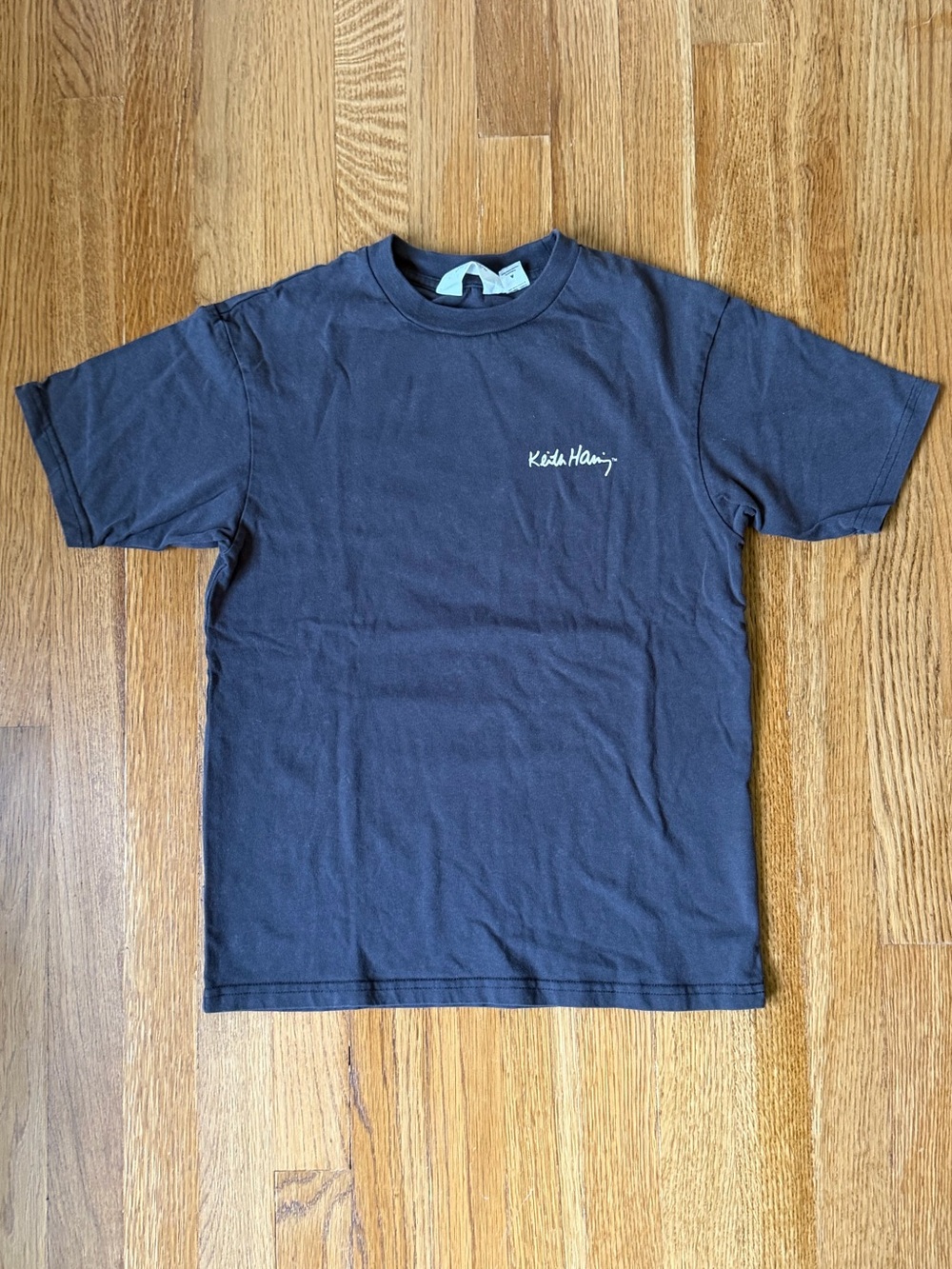 Kith Grey Keith Haring H&M Tee, Size 8/10